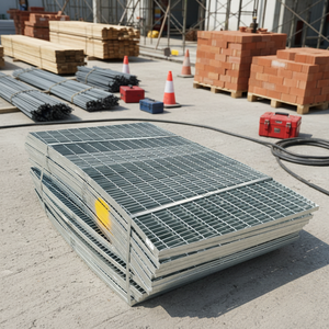 Grille métallique en <span class=keywords><strong>acier</strong></span> galvanisé à chaud haute résistance, <span class=keywords><strong>anti</strong></span>-<span class=keywords><strong>corrosion</strong></span>, pour sol - Product Image 1