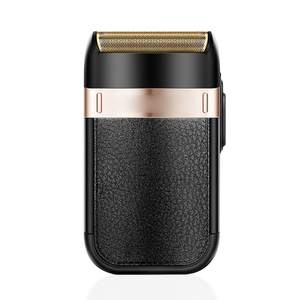 Afeitadora Eléctrica Recargable USB para Hombre, Afeitadora Portátil de Bajo Ruido con Cuchilla de Acero Inoxidable, Afeitadora Rotatoria para Rostro, Lavable - Product Image 1