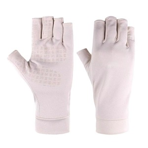 Gants de pêche en cuir unisexe de haute qualité, gants de chasse et de tir avec logo et design de marque personnalisés, nouveauté - Product Image 3