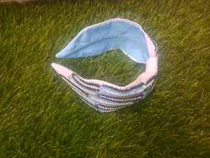 2024 gran oferta diadema bordada de poliéster satinado diadema de novia americana de moda accesorio de fiesta de pelo impecable verano - Product Image 2