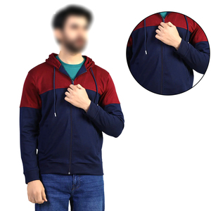 Dernière saison d'hiver 3XL sweat à capuche zippé à manches longues pour hommes respirant polaire vêtements de sport capuche motif imprimé fait durable - Product Image 3