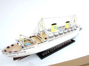 Gia Nhien Fabricant Design Personnalisé Bas quantité minimale de commande GRIPSHOLM MODÈLE DE BATEAU EN BOIS MODÈLE DE BATEAU DE HAUTE QUALITÉ en bois artisanat MODÈLE DE BATEAU - Product Image 2