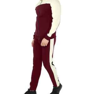 ชุดวอร์ม MOVATEXTILE สกรีนโลโก้ได้ ผ้าฝ้าย 100% ชุดลำลองหนานุ่ม ชุดแทรคสูทแบบหนา ชุดกางเกงวอร์มและเสื้อฮู้ดสำหรับผู้ชายและผู้หญิง - Product Image 1