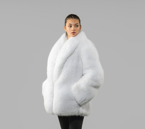 Chaqueta Acolchada de Invierno para Mujer MONO RIDER, con Forro de Piel de Zorro, Transpirable, Cuello Desmontable, Cierre de Cremallera y Botones, Bolsillos, Elegante - Product Image 4