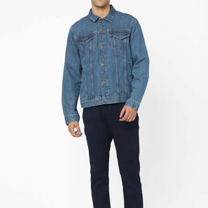 Vestes pour hommes Manches longues Streetwear Qualité supérieure Veste en jean pour hommes Veste d'hiver Nouveau design avec prix avantageux Veste en jean pour hommes - Product Image 4