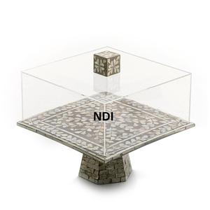 Soporte de plato de pastel plegable multifuncional para postre pastelería calidad Superior Conjunto personalizado soporte de pastel de taza de madera - Product Image 2