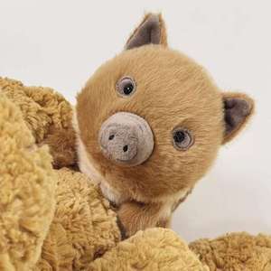 Divertido Juguete Inflable de Jabalí, Muñeco Relleno de Algodón PP Súper Suave, Regalo de Peluche Cómodo para Niños - Product Image 6