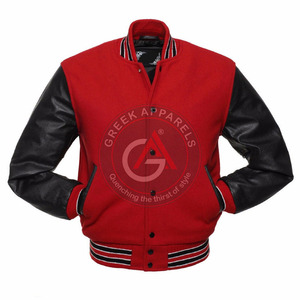 Hot Selling Custom Cool Style Fleece Winter Lettermen Jackets Baseball Leather letterman Jackets for Men Best Selling - Product Image 4
