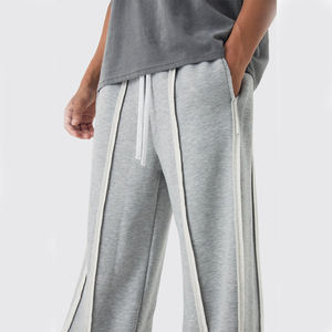 Pantalon de survêtement en polaire léger pour homme 2025, coupe droite, devant plat, taille mi-haute, ample, respirant, fermeture à cordon, écologique - Product Image 6