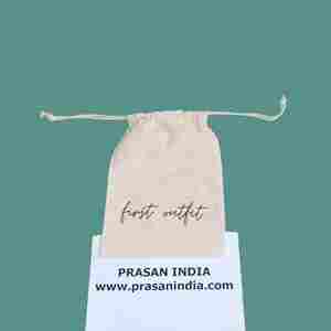 Cotton <b>Drawstring</b> Pouch With Reusable and Portable Features - Product Image 5