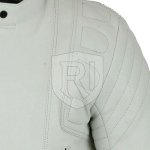 Chaqueta de Motociclista de Cuero Transpirable para Hombre, Personalizable, Cómoda para Todas las Estaciones, Uso en Exteriores, Ropa Moderna - Product Image 5