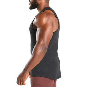 Vente en gros de débardeur léger à manches pour homme Vêtements de sport débardeur de gym pour homme vente en gros de débardeur en coton personnalisé pour homme - Product Image 3