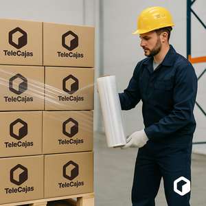 Film Estirable Transparente de 1.5kg, 140m de Largo, Resistente para Paletización, Identificación Visual de Carga, para Alimentos y Cosméticos, 500mm de Ancho, Liso - Product Image 5