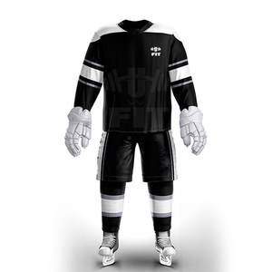ชุดเครื่องแบบฮ็อกกี้น้ำแข็งออกแบบได้ตามต้องการดีไซน์2024พร้อมการพิมพ์ชื่อทีมคุณภาพสูง - Product Image 1