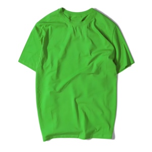 T-shirt bleu uni pour homme, manches courtes, décontracté, en coton, pour l'été, vente en gros personnalisée, fabricant OEM, fournisseur de qualité export mondial - Product Image 4