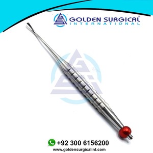 Élévateur dentaire à lame large, spatule, proximateur radiculaire, PDL, instruments en acier inoxydable poli, ELV-014 - Product Image 4