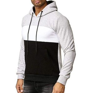 เสื้อฮู้ดผู้ชายผ้าฝ้ายโอเวอร์ไซส์ - Product Image 2