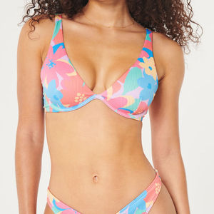 Ropa interior sublimada personalizada de alta calidad y bikini para mujer, ropa de playa con parte superior con cordón ajustable - Product Image 4