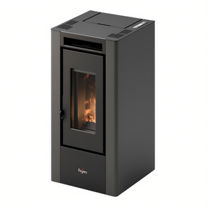 Poêle à granulés ELLIOT 6 Anthracite 4 étoiles 5,5 kW Classe A+ 7025066 - Product Image 2