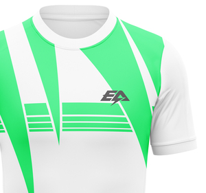 เสื้อพิมพ์ซับลิเมชันสำหรับผู้ใหญ่เสื้อพิมพ์โลโก้ชุดฟุตบอลทำจากโพลีเอสเตอร์ออกแบบได้ตามต้องการ - Product Image 4