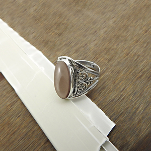 แหวนควอตซ์อัญมณีสีเงินสเตอร์ลิงดูสวยงาม925หรูหราคลาสสิกแหวนหรูหราสำหรับเครื่องประดับงานแฮนด์เมดของเธอสำหรับงานเลี้ยงวันเกิด - Product Image 4