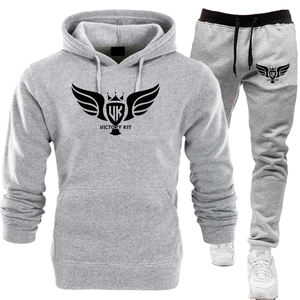 ชุดเสื้อผ้า2026มีฮู้ดผ้าฟลีซสำหรับผู้ชายชุดกีฬาฤดูหนาวผ้าคอตตอน100% พื้นเสื้อสวมหัวแนวสตรีทแฟชั่นดีไซน์ใหม่ - Product Image 2