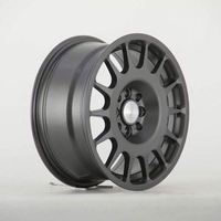 Jantes en aluminium moulé sur mesure noires 15R 7.0J PCD 4X100 4X108 4X114.3 Neuves pour Volkswagen Polo Seat Ibiza Opel Corsa