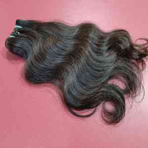Wholesale Best Quality Remy Natural Weft Indian <b>Hair</b> Bundle <b>Sew</b>-in <b>Hair</b> <b>Extensions</b> for India Premium Quality Natural Human <b>Hair</b> - Product Image 4