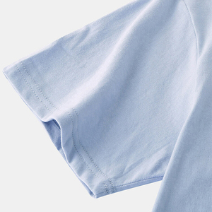 Men's Casual T-Shirt Factory Direct Supply 100% Cotton Custom Packing Knitted Oversized Fitness <b>Design</b> 5pcs Pack stock - Product Image 2