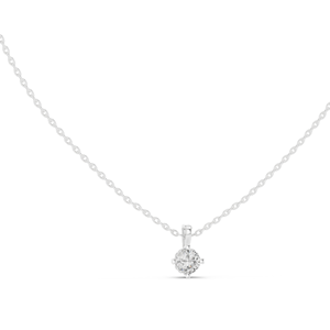 Collier pendentif en diamant CVD créé en laboratoire 0,5 CT VVS-VS EF, or 18 carats, 14 carats, or rose, or jaune, or blanc, bijoux fins de luxe - Product Image 2