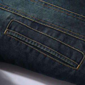 Chaqueta de Mezclilla Safari para Motocicleta, Impermeable, con Cuello Alto, para Hombre, Invierno 2023, Estilo Casual, para Exteriores - Product Image 6