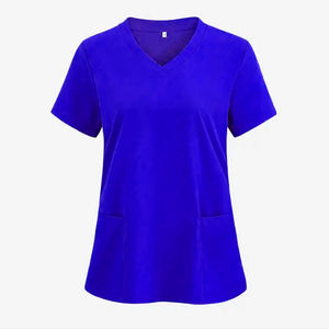 Venta al por mayor OEM Venta caliente Diseño Personalizado Mujeres Hospital Uniforme Enfermería Scrubs Tops Higos Scrub Set Cuidado DE LA SALUD Enfermera Túnica Top - Product Image 1