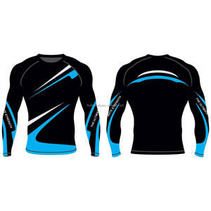 Rashguard de MMA de la Mejor Calidad, Manga Larga, para Hombre, Rashguards al por Mayor, Elegantes, Personalizables, Lisos, de Alta Calidad - Product Image 3