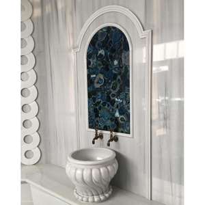 DORELLO HAMAM KURNASI Fuente de Kurna de Mármol Negro Natural, Otomana, para Exterior/Dormitorio/Escalera, Hecha a Mano con Técnicas Naturales - Product Image 3