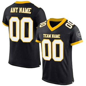 Sublimated American Football Jersey Printing Streetwear Trendy Embroidery Design Mesh <b>Crop</b> National Team Jersey - Product Image 1