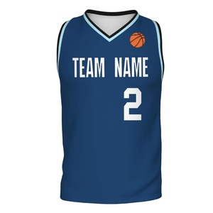 Camisetas de baloncesto en blanco al por mayor logotipo personalizado camiseta de baloncesto de la mejor calidad último diseño bordado personalizado - Product Image 2