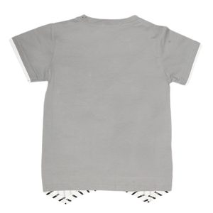 เสื้อยืดเด็กชายแขนสั้น - สีเทา - Product Image 2