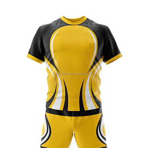 Vente en gros d'uniformes de rugby personnalisés, maillots et shorts d'équipe sublimés, maillots de rugby personnalisés - Product Image 2