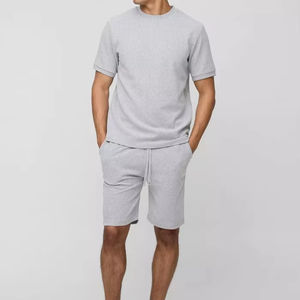 ชุดวอร์มกางเกงขาสั้นแบบปกติของผู้ชายชุดวอร์มแบบสวมหัวสำหรับผู้ชายชุดวอร์มแบบลำลองระบายอากาศคุณภาพระดับพรีเมียม - Product Image 1