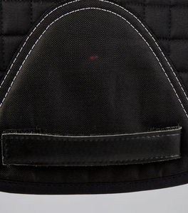 Selle de cheval anglaise matelassée en coton premium, matière respirante, doublure douce, soutien confortable, équipement équestre. - Product Image 6