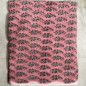 Tela de Voile de Algodón Puro 100%, Estilo Jaipuri, Lisa y Suave, para Confección de Vestidos, Costura, Manualidades y Tapicería para Niñas - Product Image 4