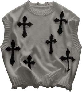 Suéter de Punto para Hombre, Diseño Personalizado con Logotipo en la Parte Delantera, Manga Regular, 100% Algodón, Moda de Alta Calidad, OEM 2025, ODM - Product Image 1