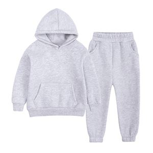 OEM Wholesale Custom Design Kids Tracksuit Boys Pullover <b>Hoodie</b> Jogger Suit <b>Toddler</b> Winter Sweat Suits 2025 - Product Image 1