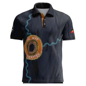 Camisetas Sublimadas de Lujo de Alta Calidad con Diseños de Arte Indígena Aborigen para el Verano 2026, Camisetas Polo - Product Image 5