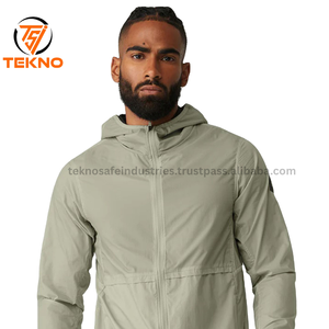 Veste Softshell pour homme pour l'automne hiver imperméable coupe-vent chaud avec poches zippées coupe-vent en toile décontractée fine épaisseur - Product Image 4