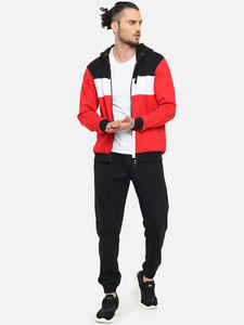 ชุดวอร์มมีฮู้ดสำหรับผู้ชาย, ชุดวอร์มผ้าฝ้ายมีซิปปรับแต่งได้สำหรับฤดูใบไม้ร่วงฤดูหนาว - Product Image 6