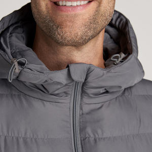 Veste matelassée pour homme en coton léger, coupe-vent, chaude, pour l'extérieur, avec logo personnalisé, livraison DDP - Product Image 6