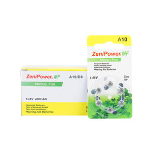 แบตเตอรี่เครื่องช่วยฟังซินค์แอร์ Zenipower รุ่น A10 1.45V สำหรับเครื่องช่วยฟังแบบ BTE และ ITE - Product Image 4