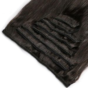 Meilleures ventes Extensions de cheveux à pince naturelle vierge 100 de qualité supérieure - Product Image 6