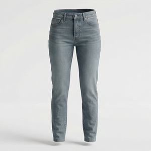 Pantalon de moto en jean slim pour femme avec protections amovibles CE pour genoux et hanches, style décontracté uni, lavable, pantalon blindé - Product Image 1